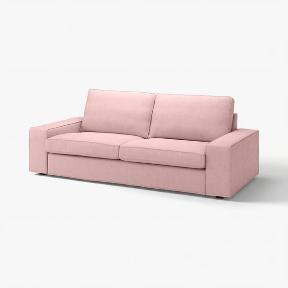 Ikea KIVIK Cover 3-Seat Sofa Gunnared Light Brown-Pink 005.577.01 NEW OPEN BOX
